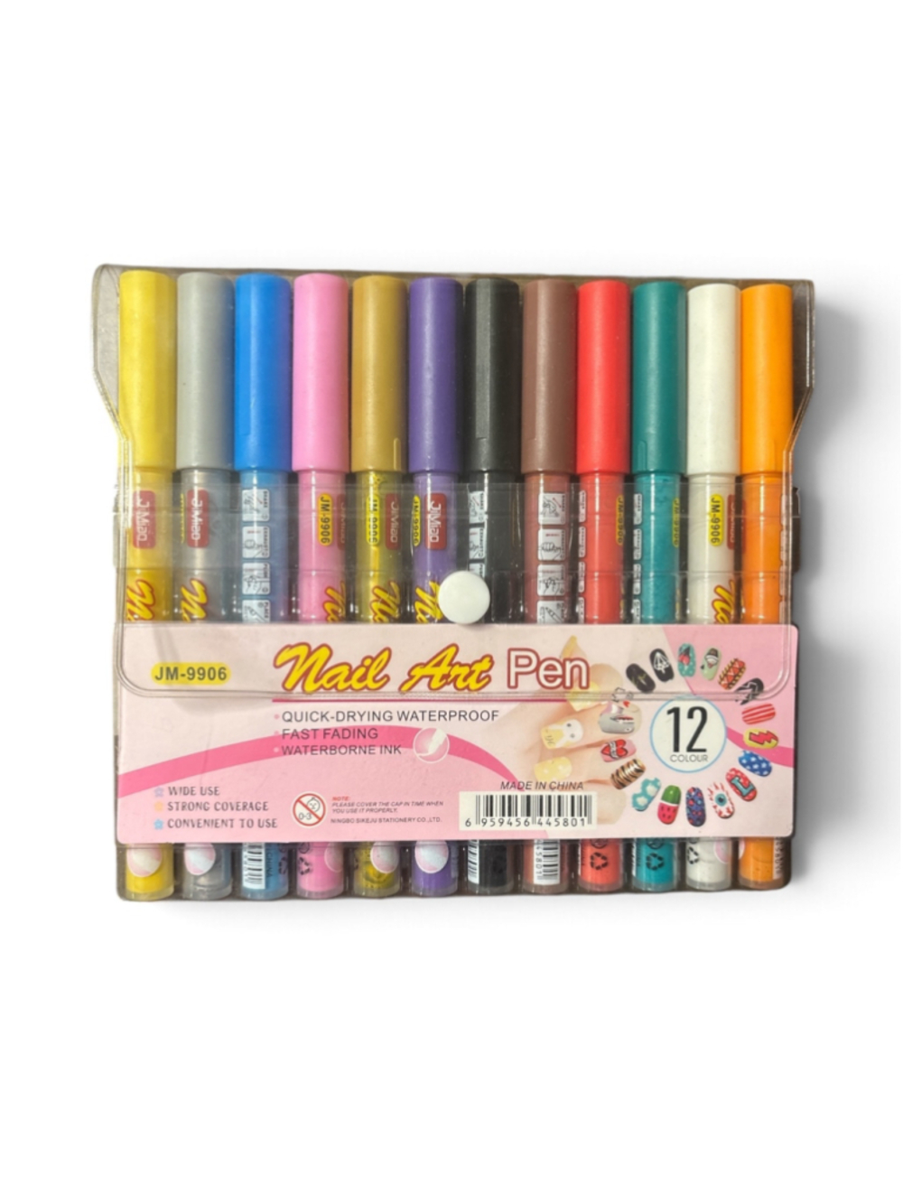 Nail Art Pen Set Multicolor
